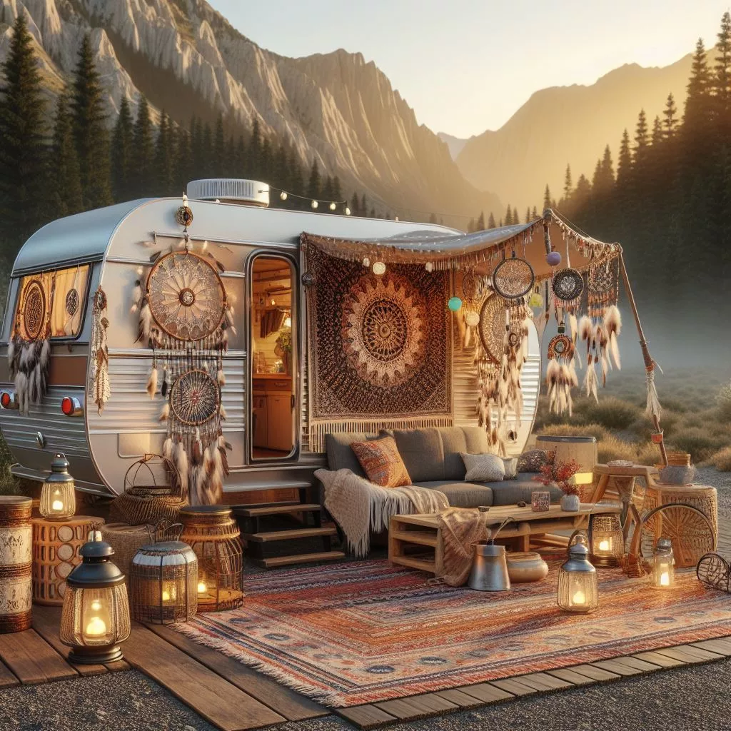 ديكور كرفانات من الداخل